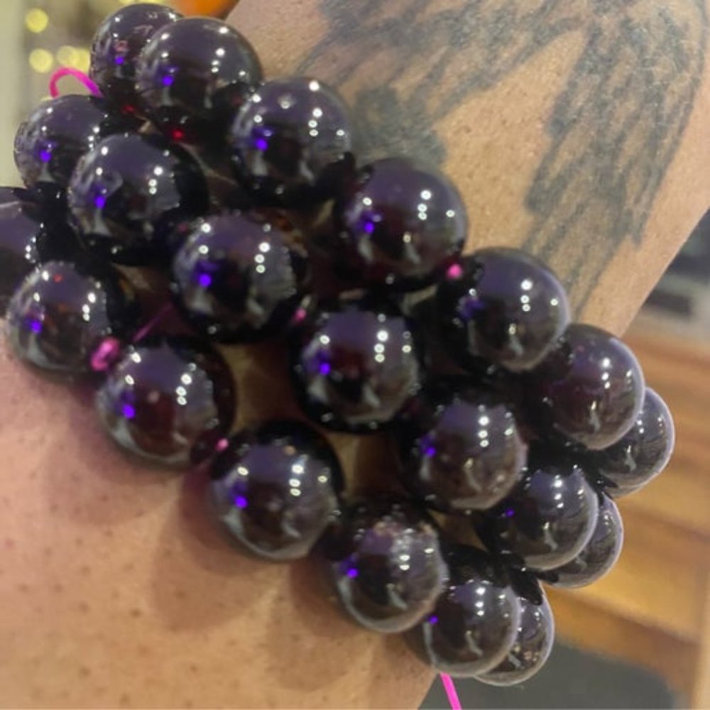 Garnet Bracelet (10mm)
